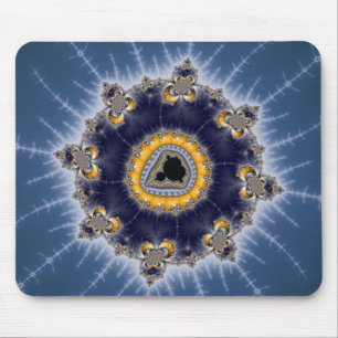 Golden Mandelbrot - Fraktal Mousepad
