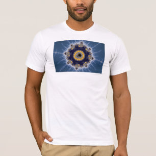 Golden Mandelbrot - Fraktal T - Shirt