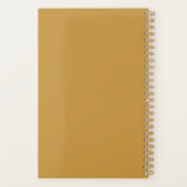 Golden Maneki Neko - Japanisch Lucky Cat Planer (Rückseite)