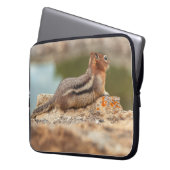 Golden Mantle Eichhörnchen Laptopschutzhülle (Vorderseite Links)