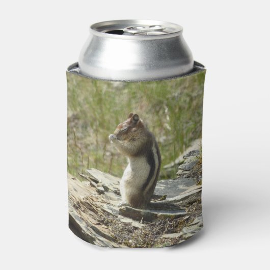 Golden Mantled Ground Eichhörnchen am Glacier I Dosenkühler (Kanne Vorderseite)