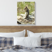 Golden Mantled Ground Eichhörnchen am Glacier I Leinwanddruck (Insitu (Schlafzimmer))