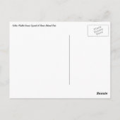 Golden Mantled Ground Eichhörnchen am Glacier I Postkarte (Rückseite)