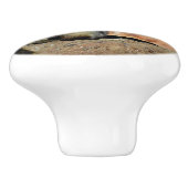 Golden Mantled Ground Squirrel Keramikknauf (Seitenansicht)