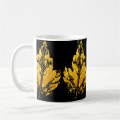 Golden Maple Leaf Tasse (Links)