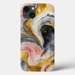 Golden Marble Whirls Case-Mate iPhone Hülle