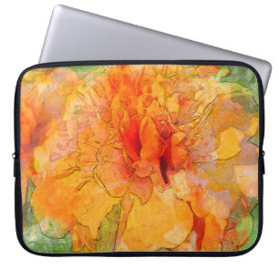 Golden Marigold Blume Laptopschutzhülle