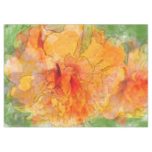 Golden Marigold Blume Tischdecke (Vorderseite (Horizontal))