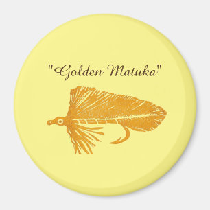 Golden Matuka Streamer, Fliegenfischen, Fliegenfli Magnet