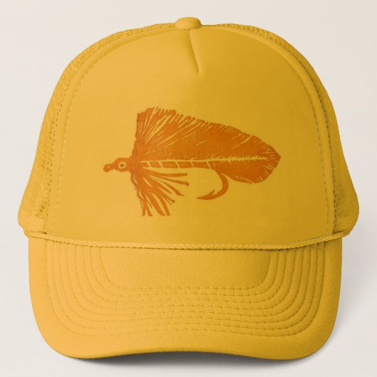 Golden Matuka Streamer Hat Truckerkappe (Vorderseite)