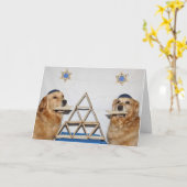 Golden Matzo Fun Pessach Karte (Gelbe Blume)