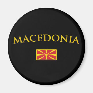 Golden Mazedonien Magnet