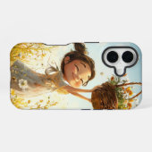 Golden Meadow Glow-Kerngehäuse iPhone 16 Hülle (Rückseite (Horizontal))