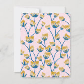 Golden Meadow Mitteilungskarte (Rückseite)