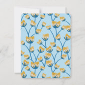 Golden Meadow Mitteilungskarte (Rückseite)