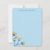 Golden Meadow Mitteilungskarte (Vorderseite)