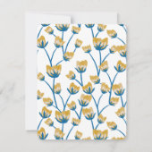 Golden Meadow Mitteilungskarte (Rückseite)