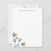 Golden Meadow Mitteilungskarte (Vorderseite)