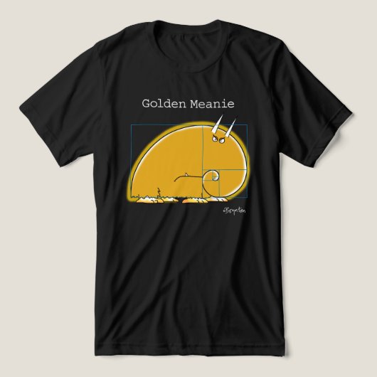 GOLDEN MEANIE von Boynton Tri-Blend Shirt (Design Vorderseite)