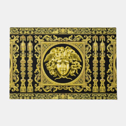 Golden Medusa Doormat Fußmatte (Vorderseite)