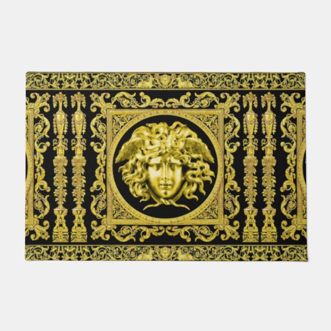 Golden Medusa Doormat Fußmatte (Vorderseite)