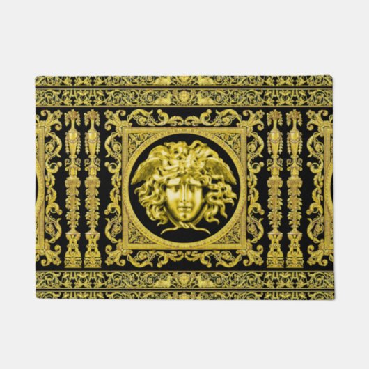 Golden Medusa Doormat Fußmatte (Vorderseite)