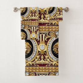 Golden Medusa Gems Gästetuch Set