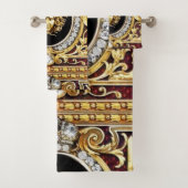 Golden Medusa Gems Geschenkhandtuch Set (Insitu)