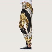 Golden Medusa Gems Leggings (Links)