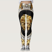 Golden Medusa Gems Leggings (Vorderseite)