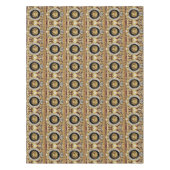 Golden Medusa Gems Tischdecke (Vorderseite)