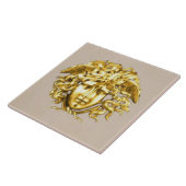 Golden Medusa Wall Tile Fliese (Seite)