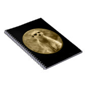 Golden Meerkat 2022 Coin, Notebook Notizblock (Rechte Seite)