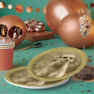 Golden Meerkat 2022 Coin, Paper Tellers Pappteller
