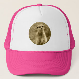 Golden Meerkat 2022 Coin, Truckers Hat Truckerkappe