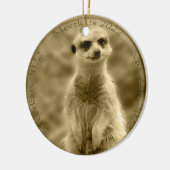 Golden Meerkat 2022 Coin, Weihnachtsschmuck (Links)