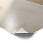 Golden Meridian – Vertical Gold Architectural Fotodruck (Ecke)