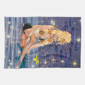 Golden Mermaid Handtuch (Horizontal)