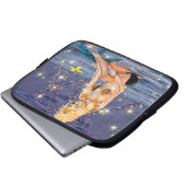 Golden Mermaid Laptopschutzhülle (Vorne Knopf)