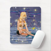 Golden Mermaid Mousepad (Mit Mouse)