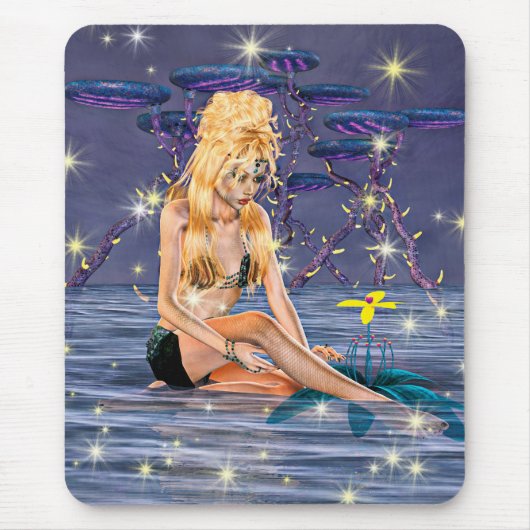 Golden Mermaid Mousepad (Vorne)