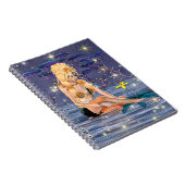 Golden Mermaid Notizblock (Rechte Seite)