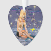 Golden Mermaid Ornament (Vorderseite)