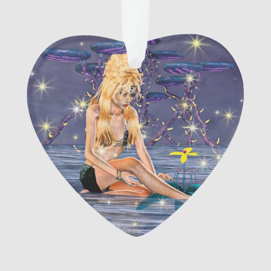 Golden Mermaid Ornament (Vorderseite)
