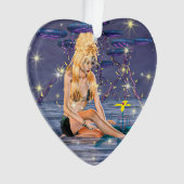 Golden Mermaid Ornament (Vorderseite)
