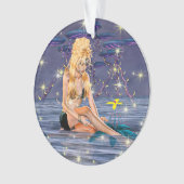Golden Mermaid Ornament (Vorderseite)