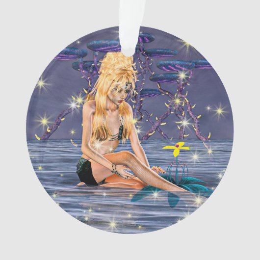 Golden Mermaid Ornament (Vorderseite)