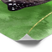 Golden Mermaid Poster (Ecke)