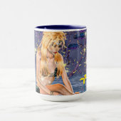Golden Mermaid Tasse (Zentrum)