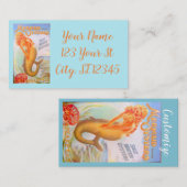 Golden Mermaid Thunder_Cove Visitenkarte (Vorne/Hinten)